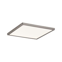 Koupelnová - P 92939 LED vestavné svítidlo Areo IP44 hranaté 180mm 12W nikl mat stmívatelné - PAULMANN