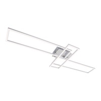 Hranatá - BRILO 3154-018 LED CCT rám 110 cm 2x19W 2300lm chrom - BRILO