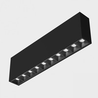 Bodová - KHL K51300.02.SR.BK-BK.30.ST.9.40 NSES stropní svítidlo 270x35 mm černá 20 W CRI 90 4000K Non-Dimm - KOHL-Lighting