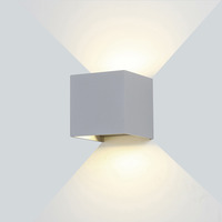 LED nástěnné svítidla - LED nástěnné svítidlo Grey Body Square