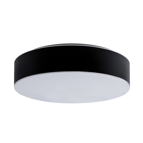 Kruhová - OS ERI67561 ERIS C4 stropní/nástěnné skleněné svítidlo bílá / černá IP43 4000 K 54W LED - OSMONT - foto 1