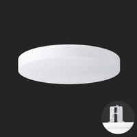 Koupelnová - OS DEL68671 DELIA V3 stropní/nástěnné plastové polovestavné svítidlo bílá IP44 4000 K 49W LED nouzové kombinované 3 h (původní kód OS 68671) - OSMONT