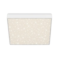 Hranatá - BRI 7078-416 LED stropní svítidlo hvězdné nebe, 28,7 cm, 21 W, bílé - BRILONER