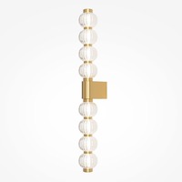 Dekorativní - M MOD555WL-L13G3K Nástěnné svítidlo Amulet 3000K 19W teplá bílá 800lm zlatá kov/sklo - MAYTONI