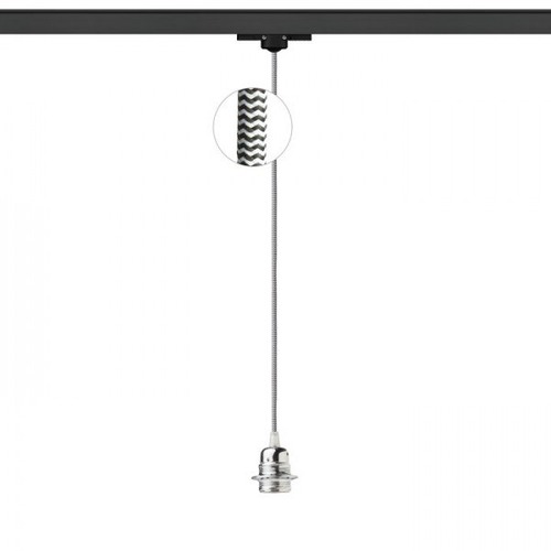 Svítidla - RED R12108 ELISA pro tříokr. lištu ČA+Č/BK+CHO 230V E27 28W - RED - DESIGN RENDL - foto 1