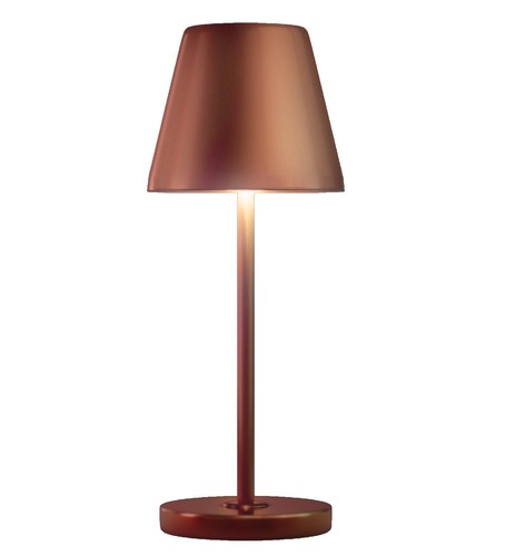 Na stůl - CEN LMR-023330 Nabíjecí stmívatelné LED svítidlo LUME bronzové 2W 3000K IP54 USB  - CENTURY - foto 1