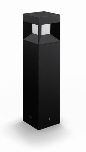Sloupková - PH 16481/30/P0 LED Venkovní sloupkové svítidlo Philips Parterre 16481/30/P0 černé malé 2700K - PHILIPS (915005378101) - foto 1