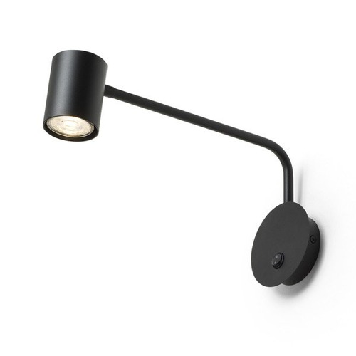 Bodová - RED R14486 FILIP s ramenem černá 230V GU10 5W - RED - DESIGN RENDL - foto 1