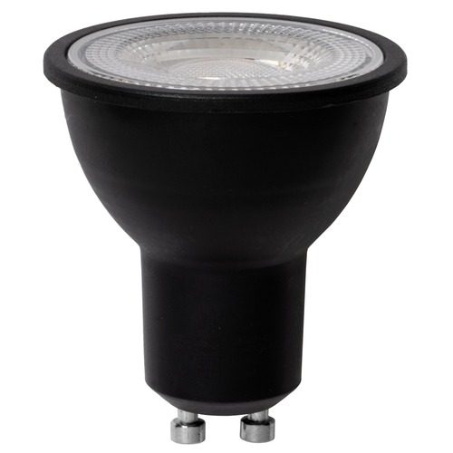 GU10/GZ10 - FAN KLASSIC-GU10B-7C-DIM Stmívatelná žárovka LED GU10 černá, 7 W, 630 lm, 3000 K, 60 °, 50 x 56 mm, 15 000 h, CRI 80 - FANEUROPE - foto 1