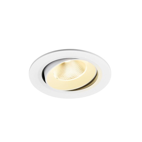 Kruhová - LA 1009838 NUMINOS® MOVE L Stropní vestavné svítidlo, 3000 K, 20°, IP20, kulaté, bílé - BIG WHITE (SLV) - foto 1