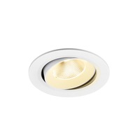 Kruhová - LA 1009838 NUMINOS® MOVE L Stropní vestavné svítidlo, 3000 K, 20°, IP20, kulaté, bílé - BIG WHITE (SLV)