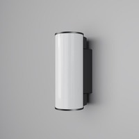 Nástěnná - M O434WL-L12GF3K Nástěnné svítidlo Rock 3000K 12W teplá bílá 600lm černý hliník IP54 - MAYTONI