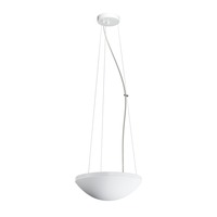 Kruhová - OS TIT53966 TITAN L2 závěsné plastové svítidlo bílá IP40 4000 K 34W LED - OSMONT