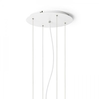 Kotvící prvky, držáky, závěsy - RED R13335 MEZZO 80 závěsná sada bílá 230V  - RED - DESIGN RENDL