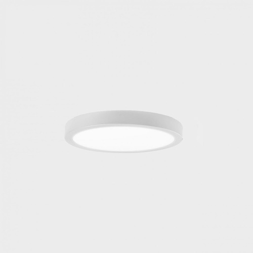 Kruhová - KHL K51700.01.SR.WH-WH.OP.ST.8.30 DISC SLIM stropní svítidlo pr. 90 mm bílá 6 W CRI >80 3000K Non-Dimm  - KOHL-Lighting - foto 1