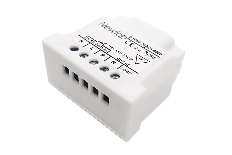 Stmívače - FAN DIM-PUSH-230-AI Dimmer 230 V, 1 kanál PUSH, 230 W AI - FANEUROPE - foto 1