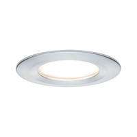 Koupelnová - P 93497 Vestavné svítidlo LED Nova kruhové 1x6,5W hliník broušený nevýklopné 3-krokové-stmívatelné - PAULMANN