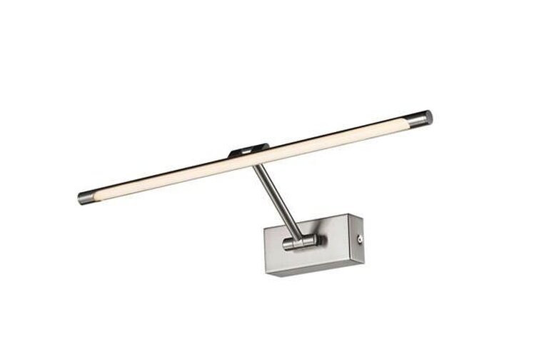 Nad obrazy/zrcadla - AZZ AZ2649 LED Nástěnné svítidlo Azzardo Davinci 48 sandy nickel AZ2649 8W 530lm 3000K IP20 48cm pískový nikl - AZZARDO - foto 1