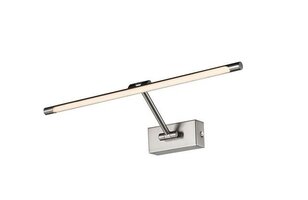 Nad obrazy/zrcadla - AZZ AZ2649 LED Nástěnné svítidlo Azzardo Davinci 48 sandy nickel AZ2649 8W 530lm 3000K IP20 48cm pískový nikl - AZZARDO