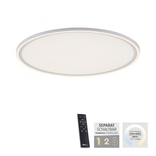 Kruhová - LD 14871-16 Stropní svítidlo EDGING LED 24W 2700-5000K + LED 20W /2700-5000K bílé - LEUCHTEN DIREKT / JUST LIGHT - foto 1