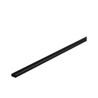 Al profily k přisazení - P 70521 LED Strip Profil Base černý difuzor 2m černá - PAULMANN