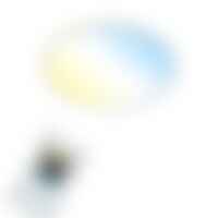 Kruhová - BRILO 7059-016 CCT svítidlo LED panel, pr. 42 cm, 22 W, 3000 lm, bílé - BRILO