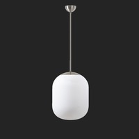 Koule - OS TAN66937 TANIA P1 závěsné skleněné svítidlo nerez broušená / bílá IP40 4000 K 27W LED DALI (původní kód OS 66937) - OSMONT