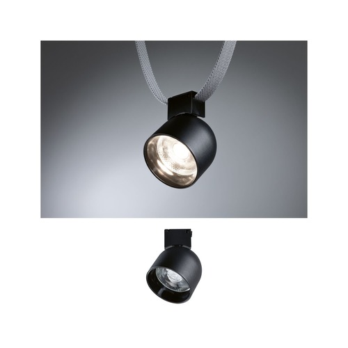 Páskové ULine - P 94617 ULine LED spot Ronde 7W 85mm 3000K černá - PAULMANN - foto 1