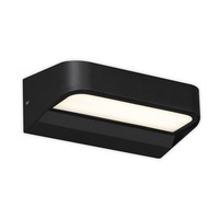 Nástěnná - BRILO 3036-015 LED venkovní svítidlo 14,2 cm 8W 900lm černá - BRILO