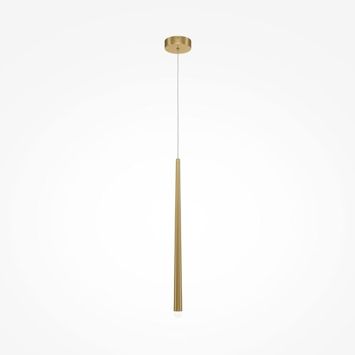 Subtilní - M MOD132PL-L6BSK Závěsné svítidlo Cascade 3500K 6W teplá bílá mosaz hliník - MAYTONI - foto 1