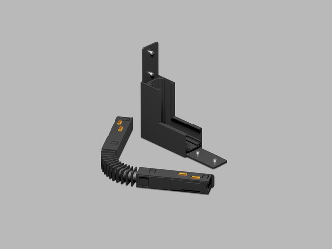 Lišty - Lišty svítidlo MAG II LOW CORNER-V, B DALI, DALI - foto 1