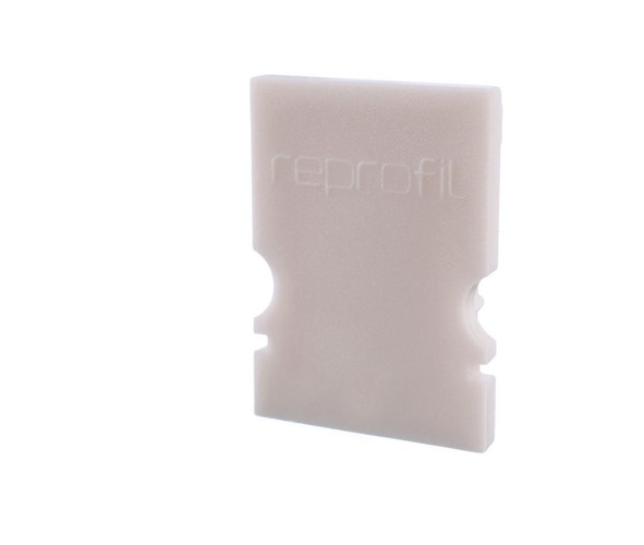 Krytky pro Al profily - IMPR 979100 Koncovka H-AU-02-08 bílá 14 mm 2 ks - LIGHT IMPRESSIONS - foto 1