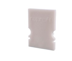 Krytky pro Al profily - IMPR 979100 Koncovka H-AU-02-08 bílá 14 mm 2 ks - LIGHT IMPRESSIONS