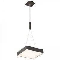 Hranatá - RED R12853 LARISA SQ 30 závěsná černá 230V LED 30W 3000K - RED - DESIGN RENDL