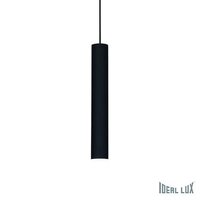 Válec - ILUX 104928 Závěsné svítidlo Ideal Lux Look SP1 small nero 104928 černé - IDEALLUX