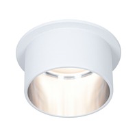 Koupelnová - P 93384 Vestavné svítidlo LED Gil 6W bílá mat kov kartáčovaný IP44 2.700K 3-krokové-stmívatelné - PAULMANN
