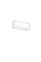 Nástěnná - FAN LED-W-BLOCK-RT-BCO Nástěnné LED svítidlo Block obdélníkové (bílé) 24 W, 3210 lm, CCT 3000 / 4200 / 6500 K, 32 x 13 x 10 cm - FANEUROPE