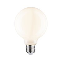 E27 - P 28625 LED Globe 95 9 W E27 opál teplá bílá stmívatelné - PAULMANN