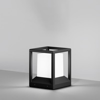 Sloupková - M O455FL-01GF1 Venkovní svítidlo Trim E27 15W černý hliník IP65 - MAYTONI
