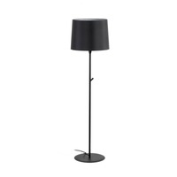 Stojací lampy - FARO 64313-09 CONGA černá stojací lampa - FARO