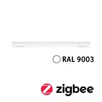 Lišty a příslušenství - P 95668 URail středové napájení 304x21mm max. 100W bílá - PAULMANN