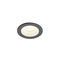 Kruhová - LA 1009311 NUMINOS® XS Stropní vestavné svítidlo, 4000 K, 40°, IP20, kulaté, černé / bílé - BIG WHITE (SLV)