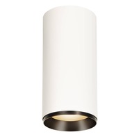 Bodová - LA 1005697 NUMINOS® XL PHASE přisazené stropní svítidlo bílé/černé 36 W 3000 K 36° - BIG WHITE (SLV)