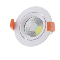 Vestavěný - LED COB Downlight kulaté otočné 60°