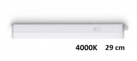 Přisazená - PH 31232/31/P3 LED nástěnné lineární svítidlo Philips Linear 31232/31/P3 4000K bílé, 29 cm - PHILIPS (915005499501)