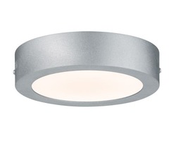 Kruhová - P 70653 Stropní svítidlo Lunar LED Panel 11W matný chrom, hliník - PAULMANN