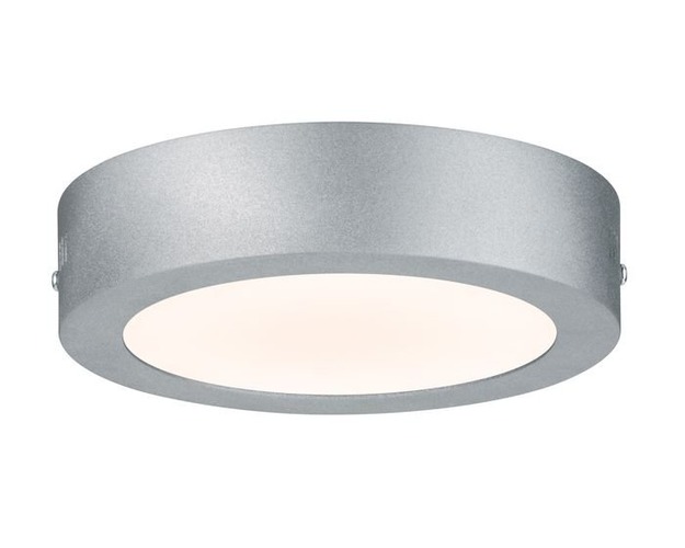 Kruhová - P 70653 Stropní svítidlo Lunar LED Panel 11W matný chrom, hliník - PAULMANN - foto 1