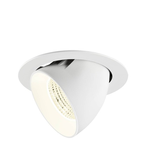 Kruhová - LA 1009916 NUMINOS® GIMBLE XL Stropní vestavné svítidlo, 4000 K, 55°, bílé - BIG WHITE (SLV) - foto 1