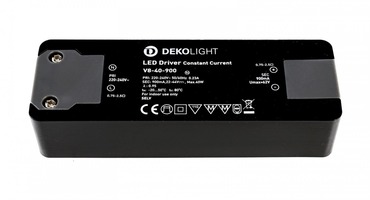 Stabilizovaný proud - IMPR 862157 Deko-Light napájení BASIC CC V8-40-900/40W konstantní proud 900 mA IP20 22-44V DC 19,80-40W