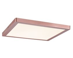 Hranatá - P 70873 Atria LED panel hranatý 24W růžovozlatá stmívatelný - PAULMANN